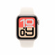 Apple Watch SE 3 GPS 40mm Starlight Alu. Case w. Starlight S. Band - S/M (MEH34) б/в